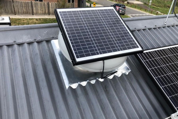 SOLAR POWERED ROOF