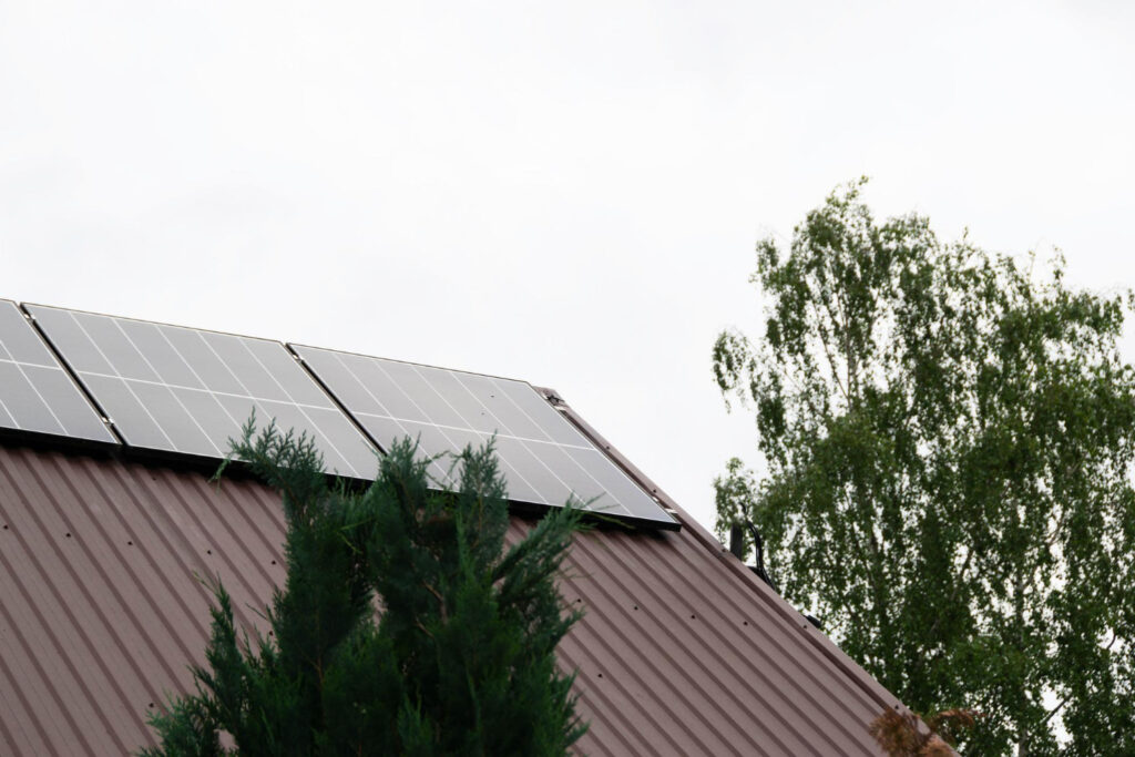 solar-powered roof ventilation