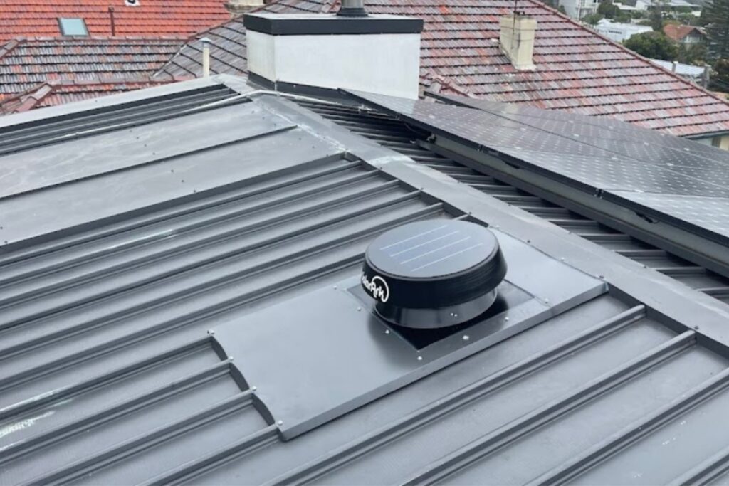 solar roof ventilation